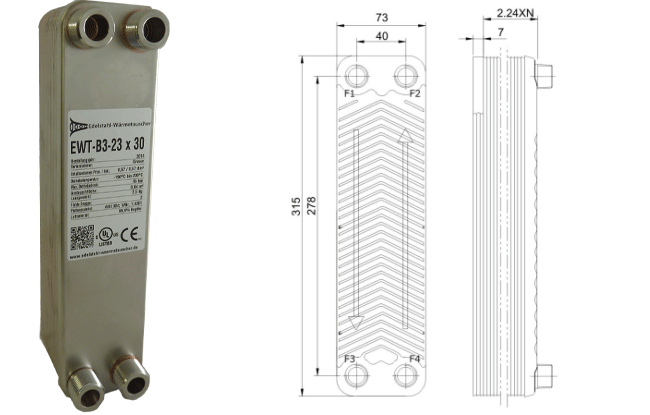 Plattenwrmetauscher B3-23